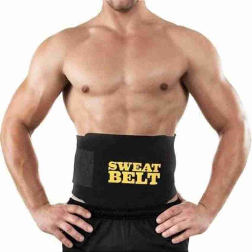 My Machine Sweat Belt Slimming belt Waist shaper Tummy Trimmer Sweat slim belt Belly fat burner Stomach fat burner Hot shaper belt Slim Belt Best Quality Super stretch Unisex body shaper for