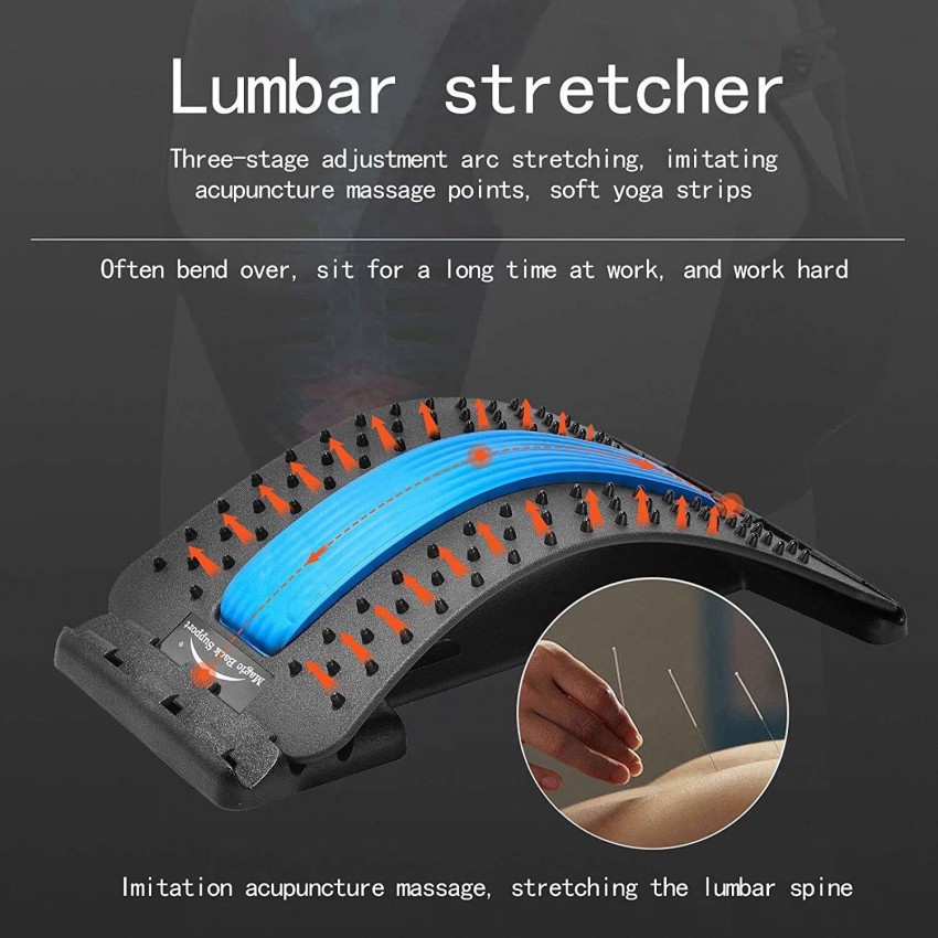 Fitnesstricks UNISEX Back Stretcher,Lumbar Support Device