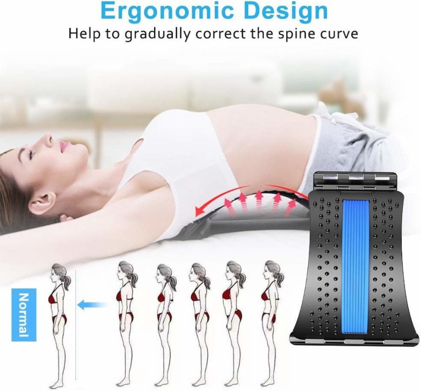 Back Pain Relief Product Back Stretcher,Spinal Curve Back Relaxation Device ,Multi-Level