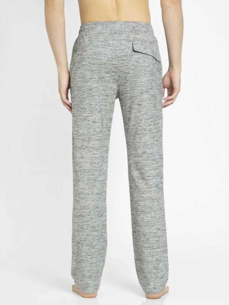 JOCKEY Self Design Men Grey Track Pants - Buy JOCKEY Self Design