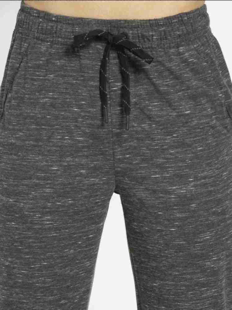 JOCKEY Self Design Men Grey Track Pants - Buy JOCKEY Self Design