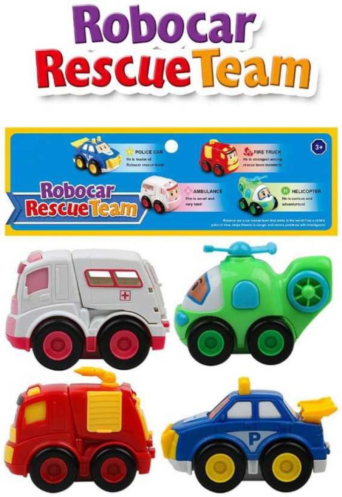 Ouaps Robocar Poli Official Cargo Station Playset, Vehicle India