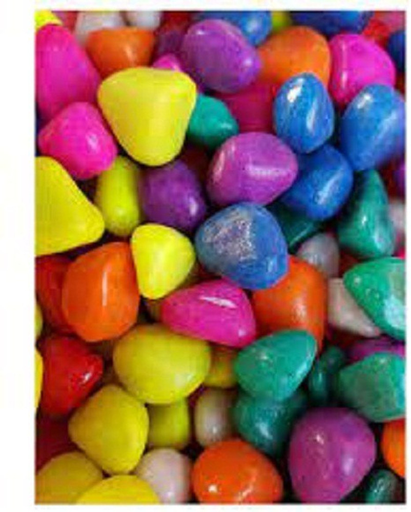 Aquarium stones top