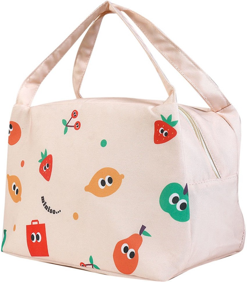 Flipkartcom  MINISO Fruity Fairy Lunch BagPink Waterproof Lunch Bag  Lunch  Bag