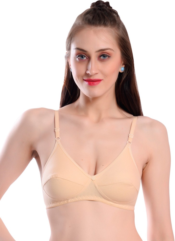 Buy online Beige Hosiery Sports Bra from lingerie for Women by Viral Girl  for ₹300 at 62% off