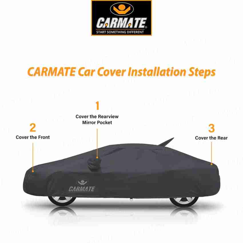 CARMATE Car Cover For Skoda Rapid (With Mirror Pockets) Price in India -  Buy CARMATE Car Cover For Skoda Rapid (With Mirror Pockets) online at