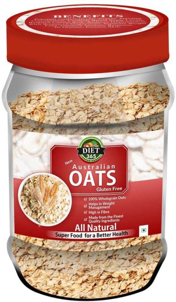 Yogabar 100% Rolled Oats 3kg (1kg x Pack of 3)