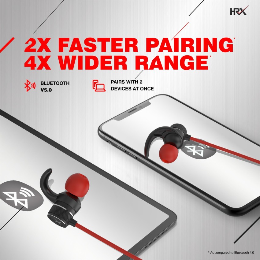 Hrx bluetooth headphones hot sale