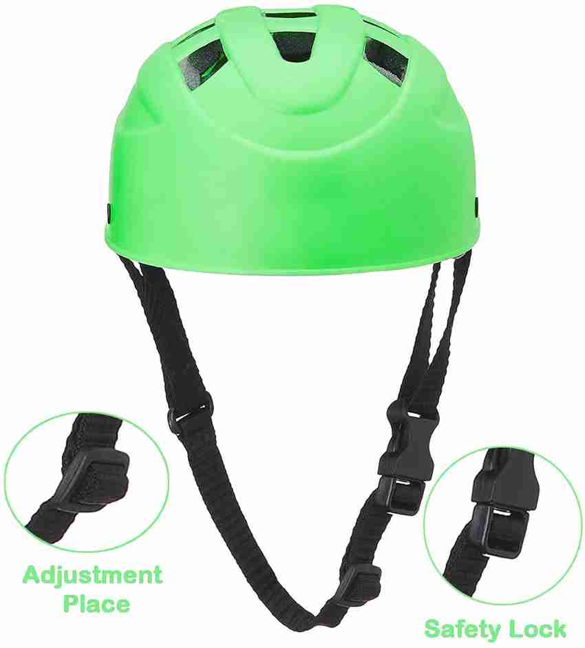 Green bike helmet child cheap