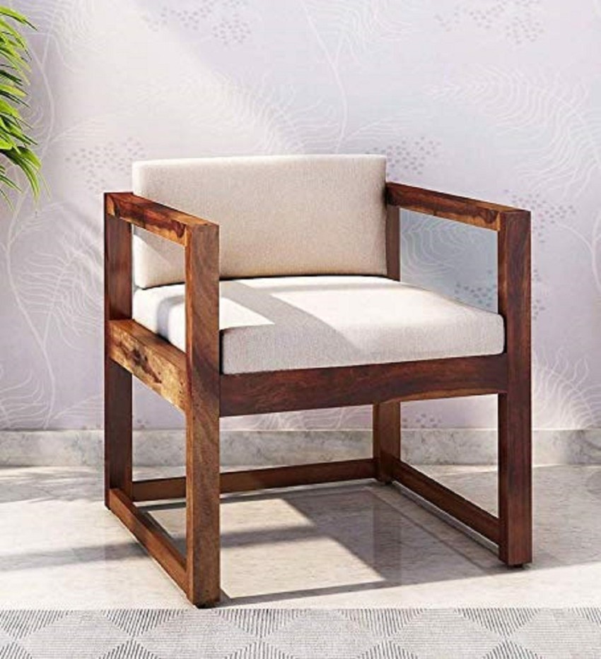Sarcraft Wooden Arm Chair For Living Room | Armchair For Outdoor & Balcony  | Sheesham Wood, Provincial Teak Finish Solid Wood Living Room Chair Price  In India - Buy Sarcraft Wooden Arm