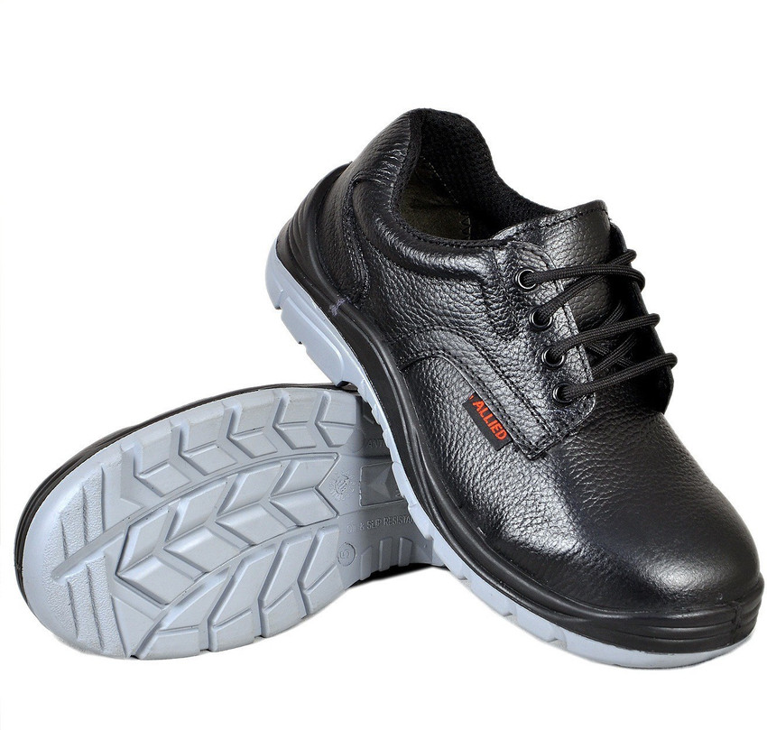 Allied Steel Toe Genuine Leather Safety Shoe Price in India Buy Allied Steel Toe Genuine Leather Safety Shoe online at Flipkart