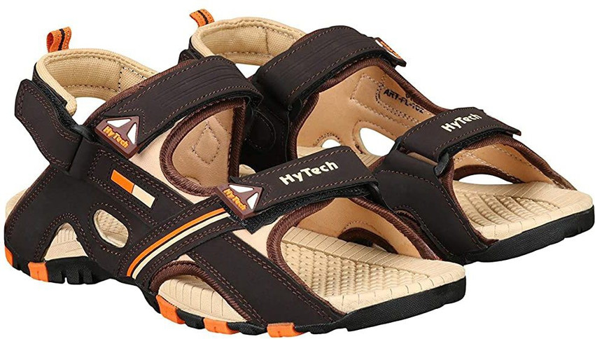 HYTECH Men Orange Sandals Buy HYTECH Men Orange Sandals Online