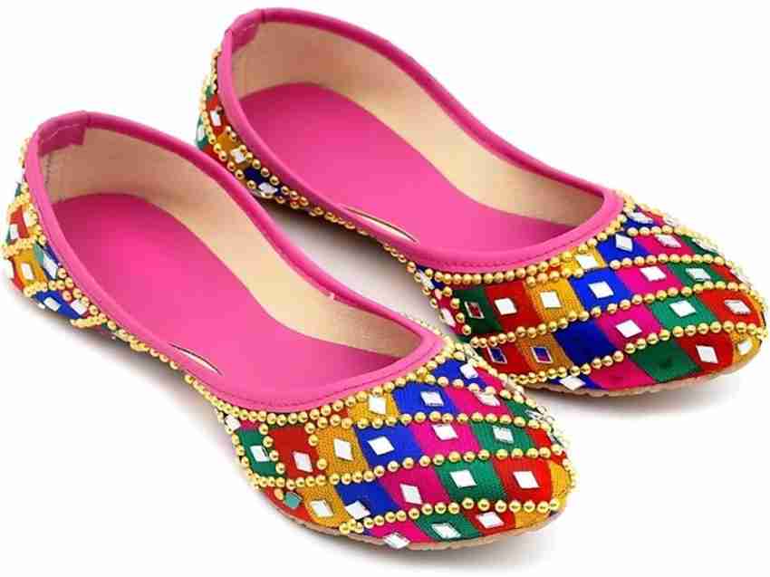 Girls clearance belly jutti