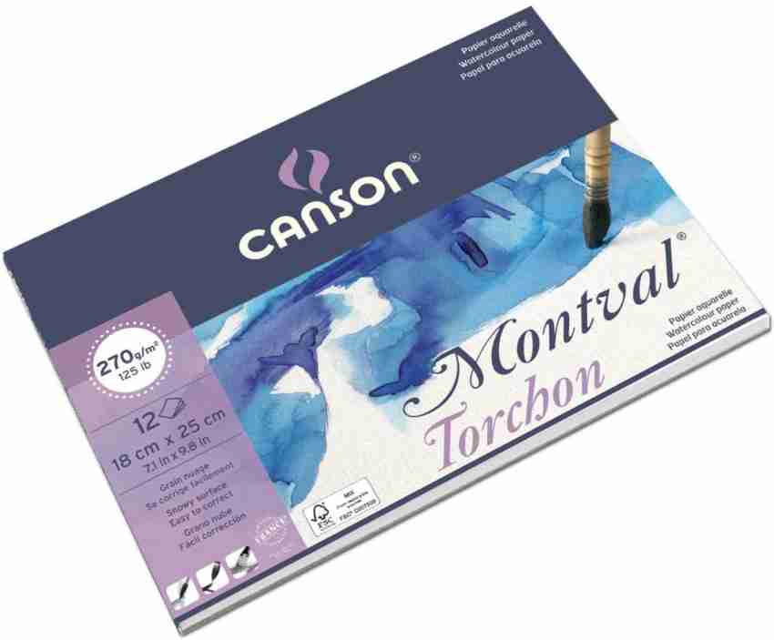 Canson Montval Watercolor Paper, 15 x 20 12 Sheets • Price »