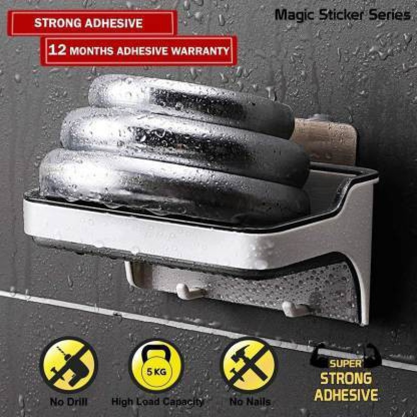Double Hooks for Heavy Items, Magic Sticker Series Adhesive - Load