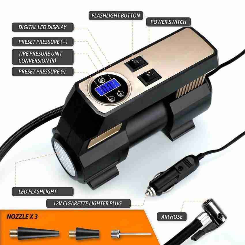 Car lighter air shop pump