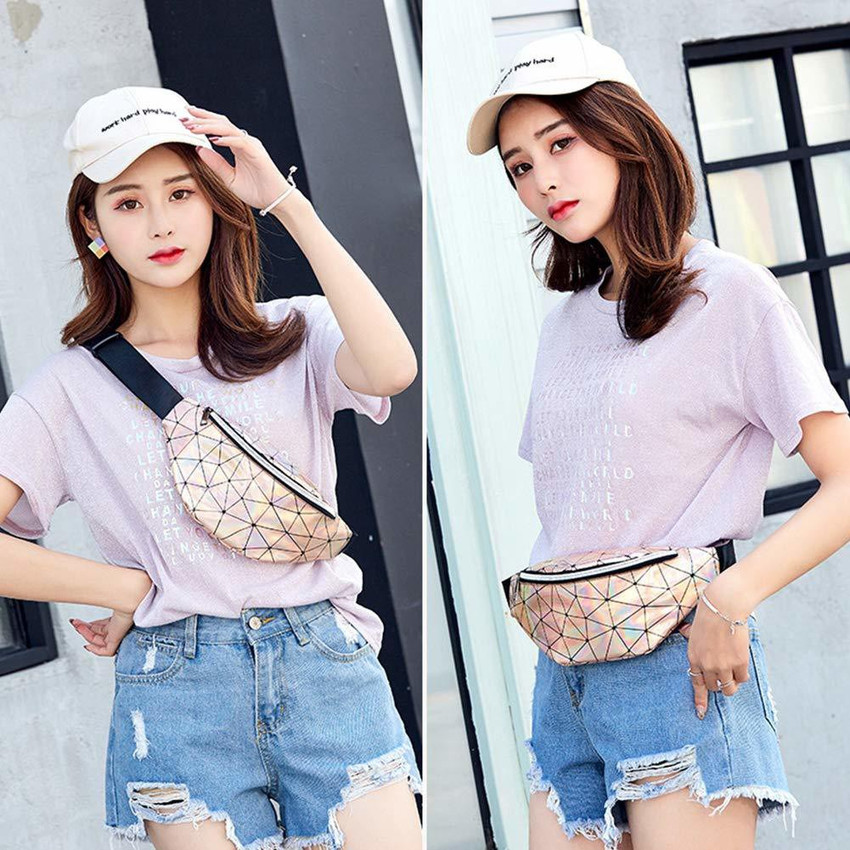 Keekos Waist Bag for Women s Girls Ladies Fashionable Cross Body shoulder Fanny Pack Waist Bag Gold Price in India Flipkart
