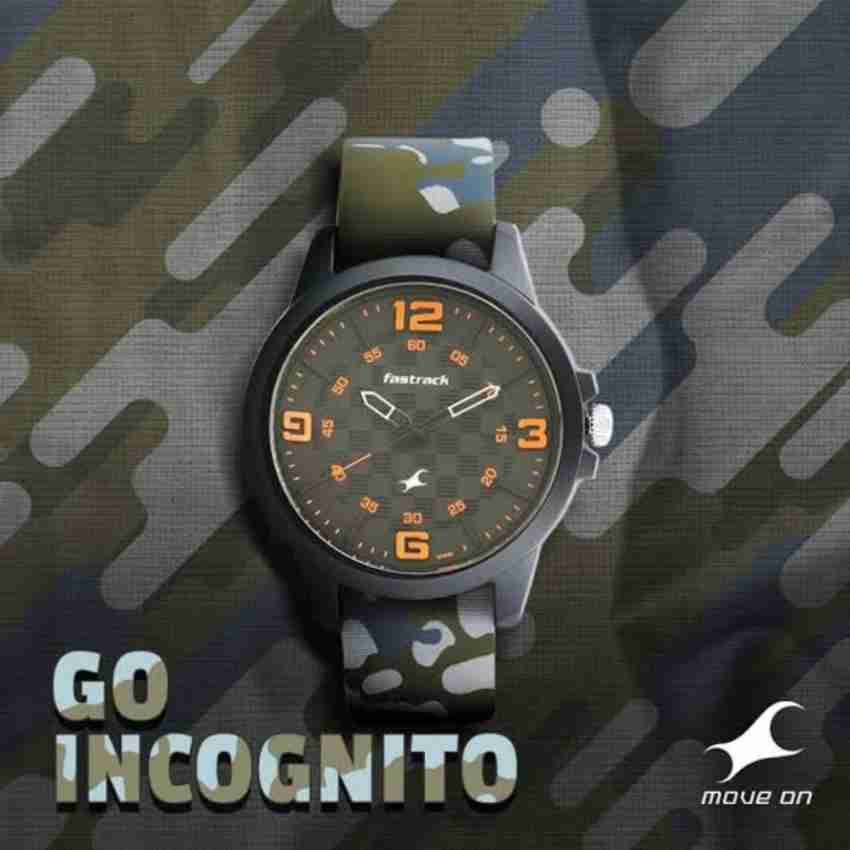 Fastrack 2025 camouflage watch