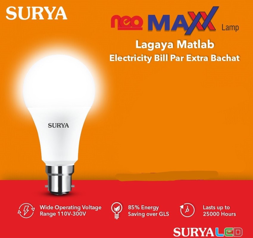 Surya neo emergency 12w store led lamp price