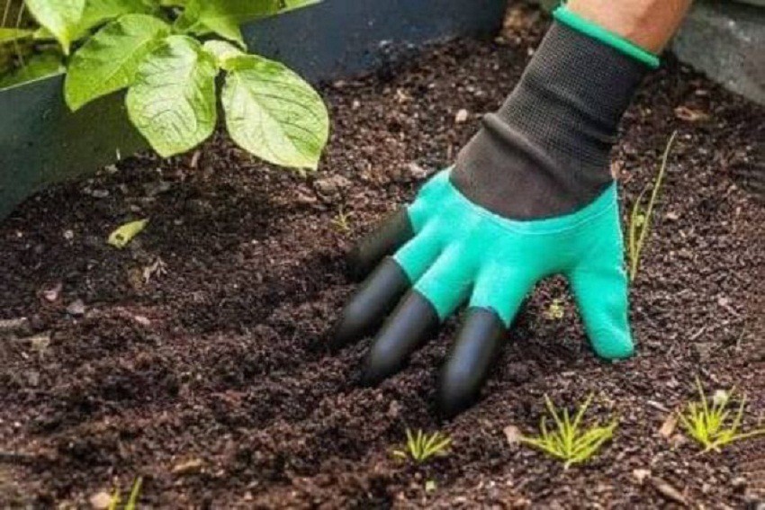 Heavy duty hot sale gardening gloves