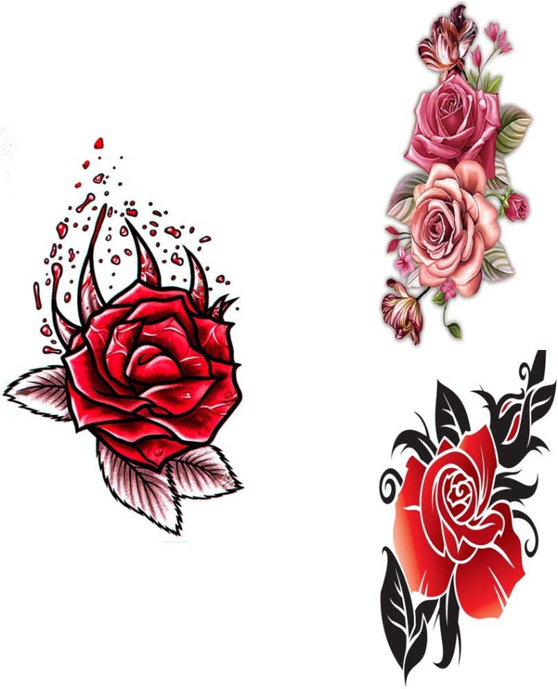 Red Flower Hand Tattoos For Men And Women HD Tattoos For Men Wallpapers   HD Wallpapers  ID 77265