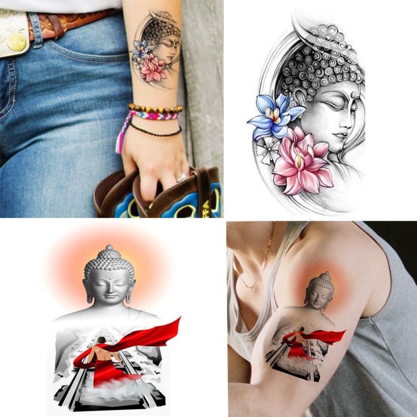 God Shiv with Rudraksh Tattoo For Boy and Girl Temporary Body Tattoo  Waterproof Sticker