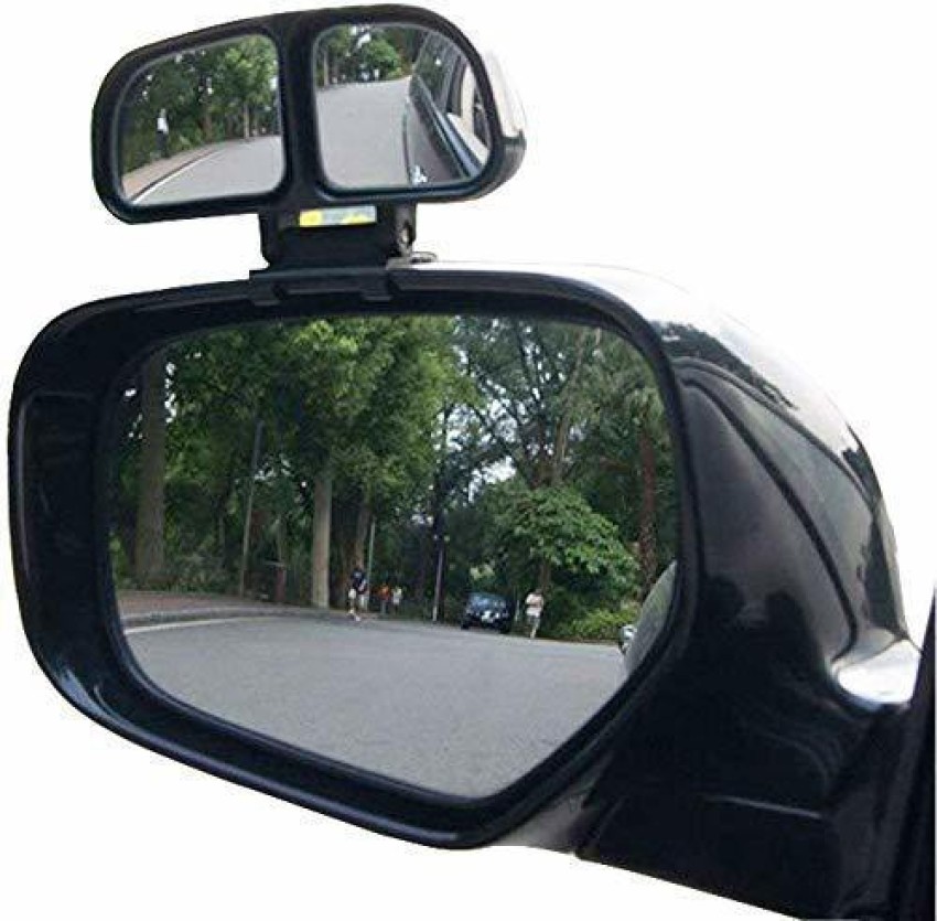 Car Blind Spot Mirrors 360° Wide Angle Truck Parking Rimless Mirror  Adjustable