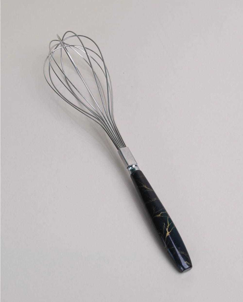 Tanish kitchen accessories marble stainless steel egg beater whisk
