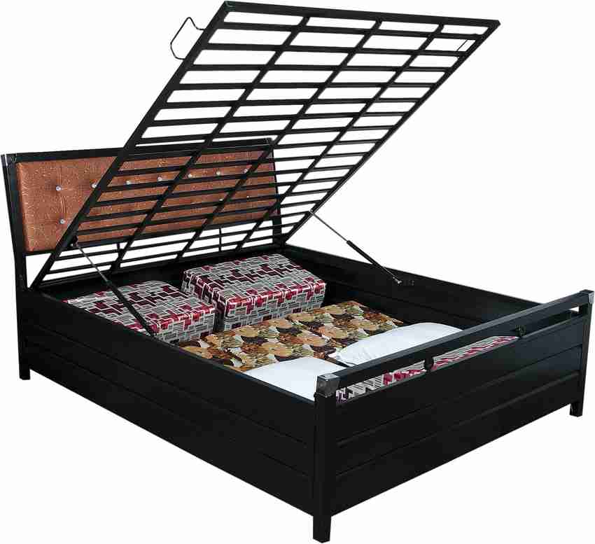 Steel discount box bed