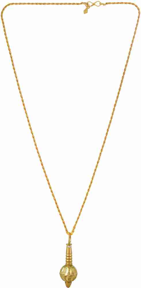 Hanuman gada pendant in gold hotsell