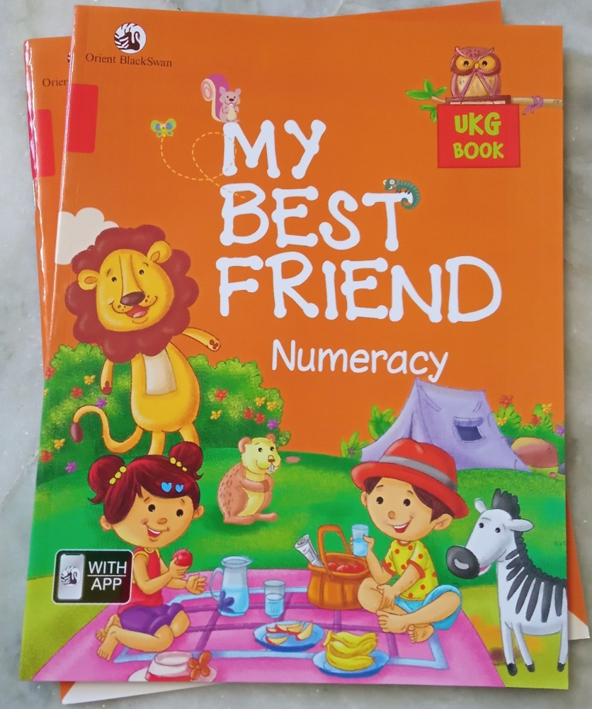 My Best Friend Numeracy And Practice Book (Set Of 2books) For UKG ...