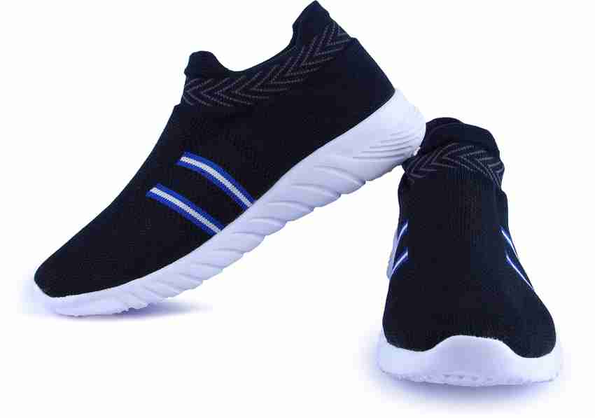 Opancho Sports Shoes for Men Latest stylish Casual Sport Shoes for Men Navy Blue Running Shoes for Men Slip On high top Socks Shoes for Running Walking Gym Trekking Running