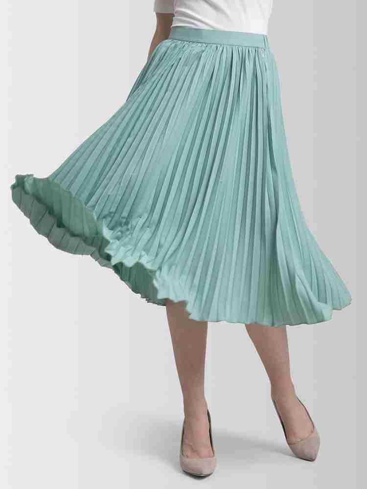 TFW40 CARDBOARD MATERIAL SKIRT グリーン　　　　M TFW40 CARDBOARD MATERIAL SKIRT グリーン M