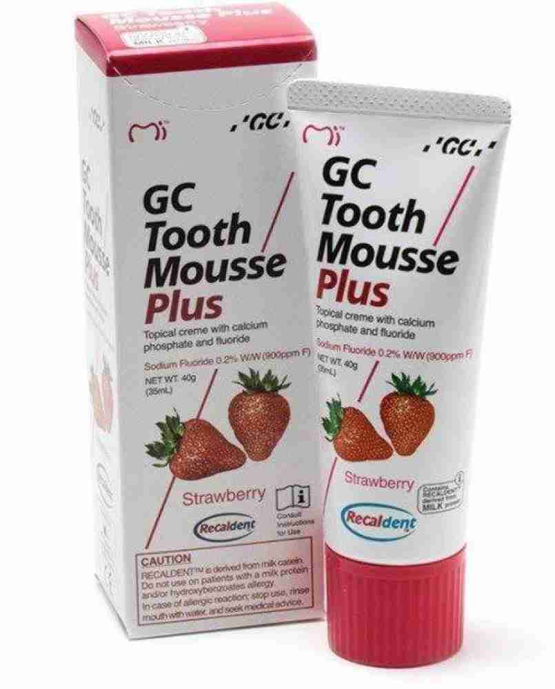GC Tooth Mousse Tooth Mousse Plus Strawberry 40g/35ml Toothpaste