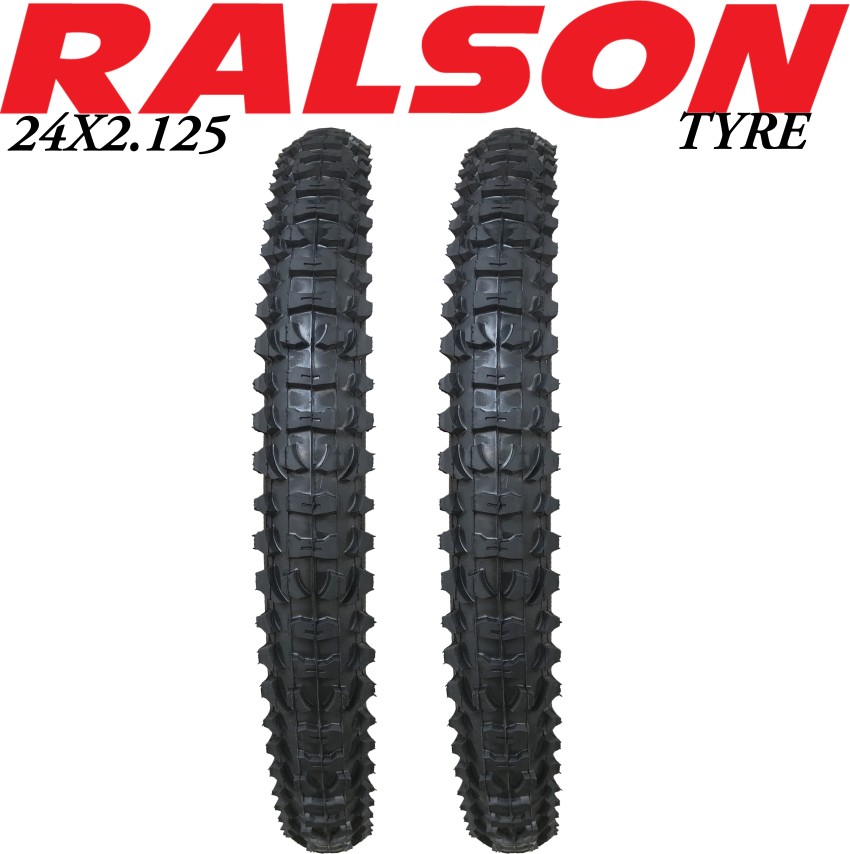 RALSON TYRE 24X2.125 P 2 TUBULAR TYRE For BICYCLE BMX BIKE MTB