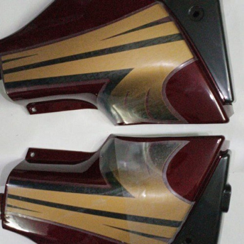 zalak SIDE PANEL FOR PASSION PLUS MAROON GOLDEN Bike Side Stand