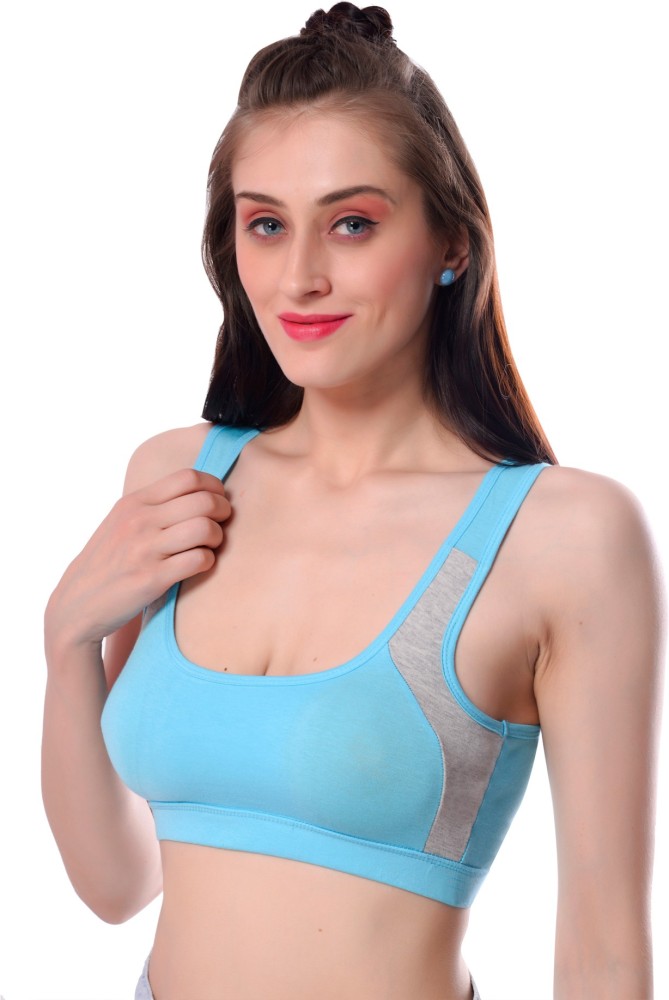 Ellixy Women Cotton Padded Sports Bra Women Sports Heavily Padded Bra - Buy  Ellixy Women Cotton Padded Sports Bra Women Sports Heavily Padded Bra  Online at Best Prices in India