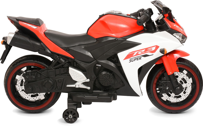 Tector Big R3 Style 2.4Ghz RideOn Remote Control Bike with Hand