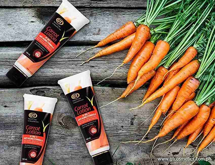 Carrot lotion hot sale