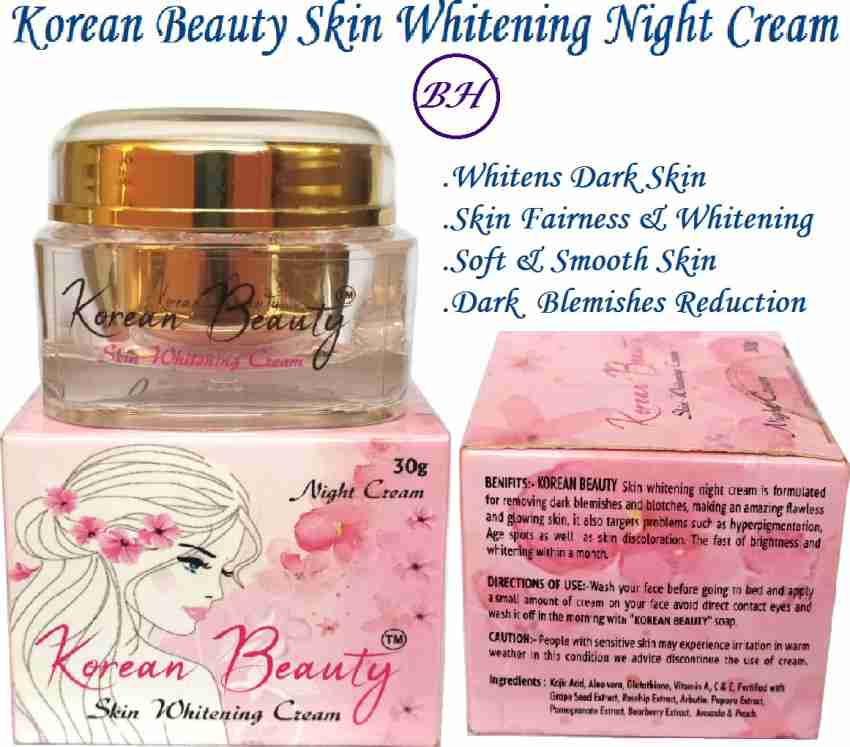 Korean Beauty Night Cream For Healthy And Natural Nourishing Skin