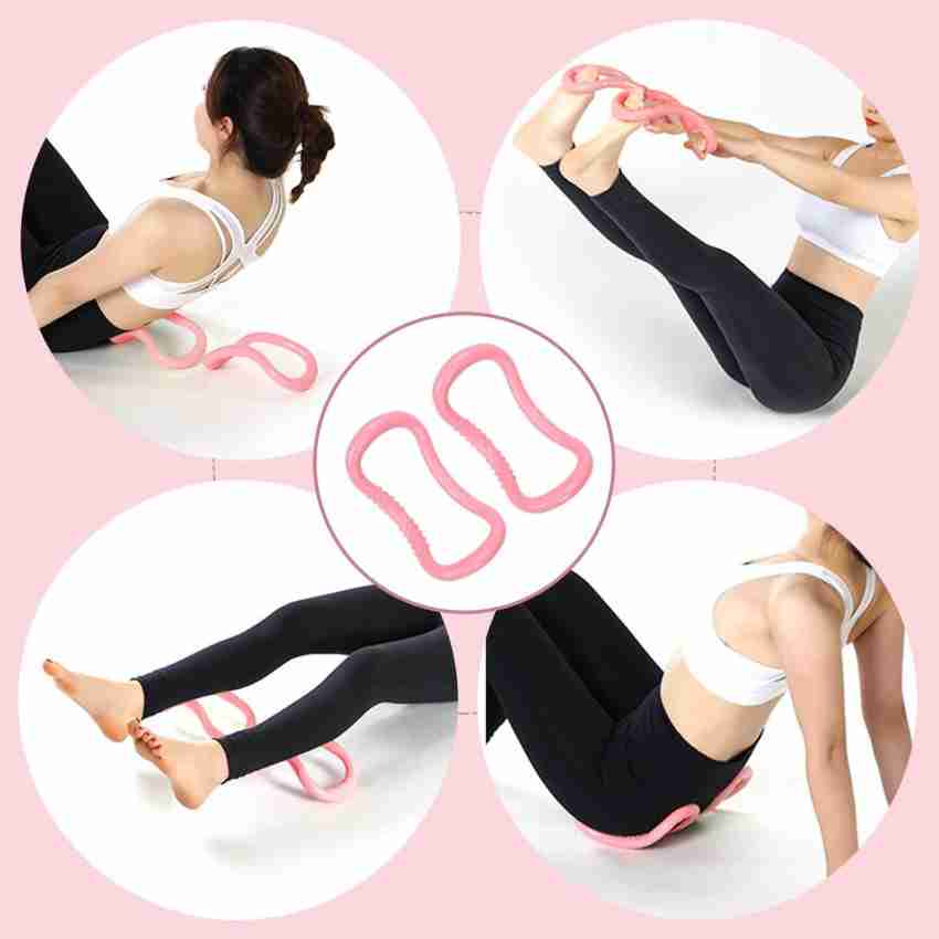 Buy UnyBuy Yoga Strap Rubber Pilates Resistance Band Gym Yoga Tone Arms  Legs Thighs Resistance Tube Online at Best Prices in India - Fitness
