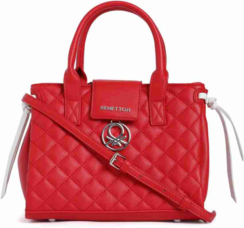 Benetton cheap red bag