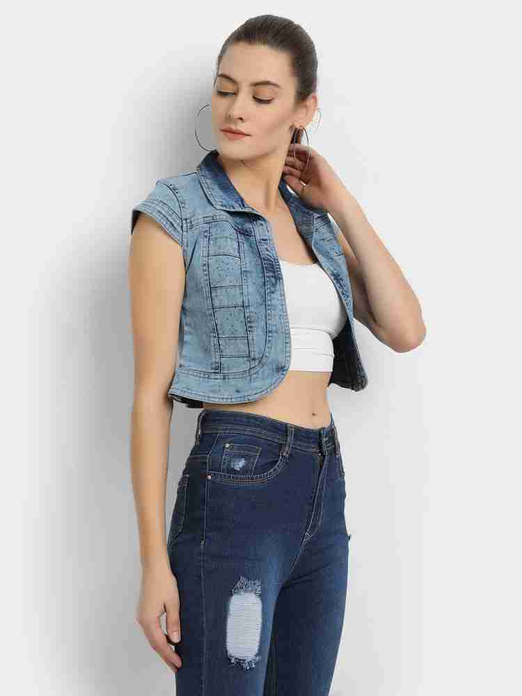 river of design short sleeve Solid Women Denim Jacket Buy river of design short sleeve Solid Women Denim Jacket Online at Best Prices in India Flipkart