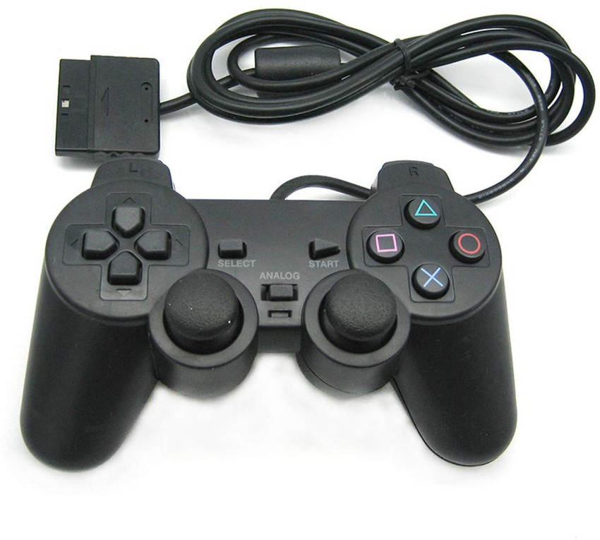 tsw PS2 Wired Controller DUALSHOCK 2 For PS2 Controller Black