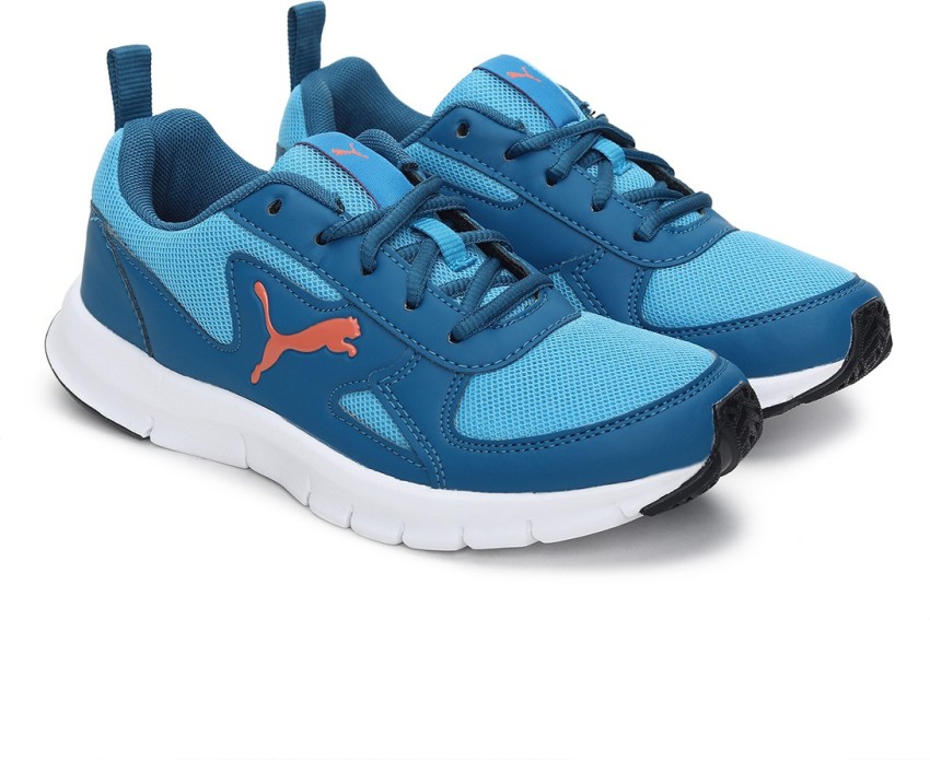 puma flex essential tech running shoes