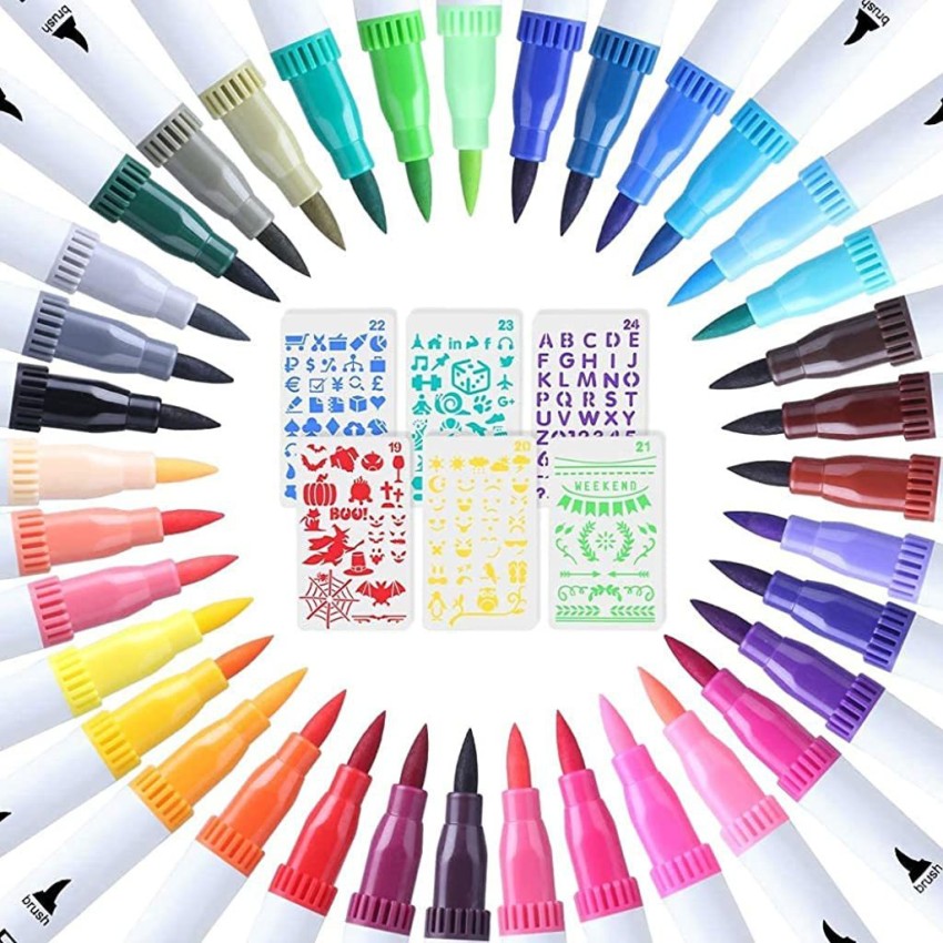 Ordered - 80 Colors Fineliner Color Pen Set 0.4mm Fine Line Sketch