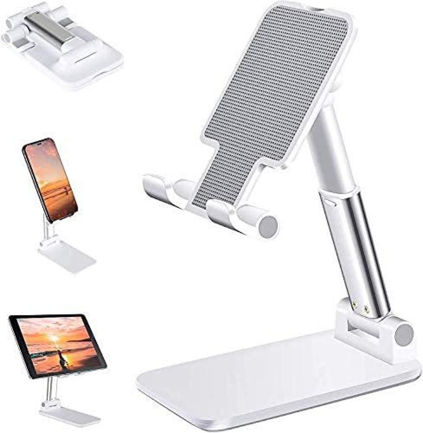 TREST Cell Phone Stand, Haau Angle Height Adjustable Mobile Phone Holder, Table  Stand, Foldable Mobile Phone Stand, Mobile Stand for Table for Study  (White) Mobile Holder Price in India - Buy TREST