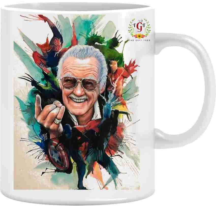 tgt thegifttree Stan Lee American comic book writer, famous writer, birthday gift for mug, gift for mug, mug