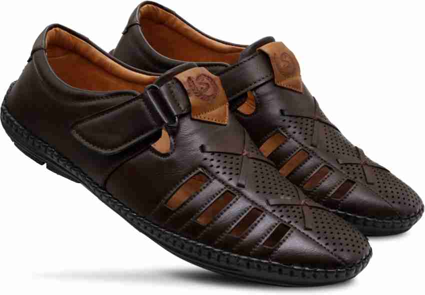 Sandal shoes mens online design