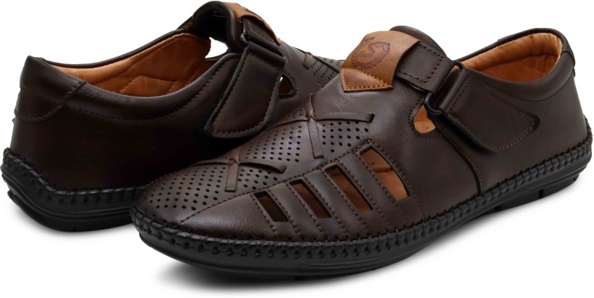 Sandal shoes mens discount design